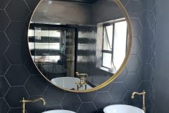 Custom made vanity mirror